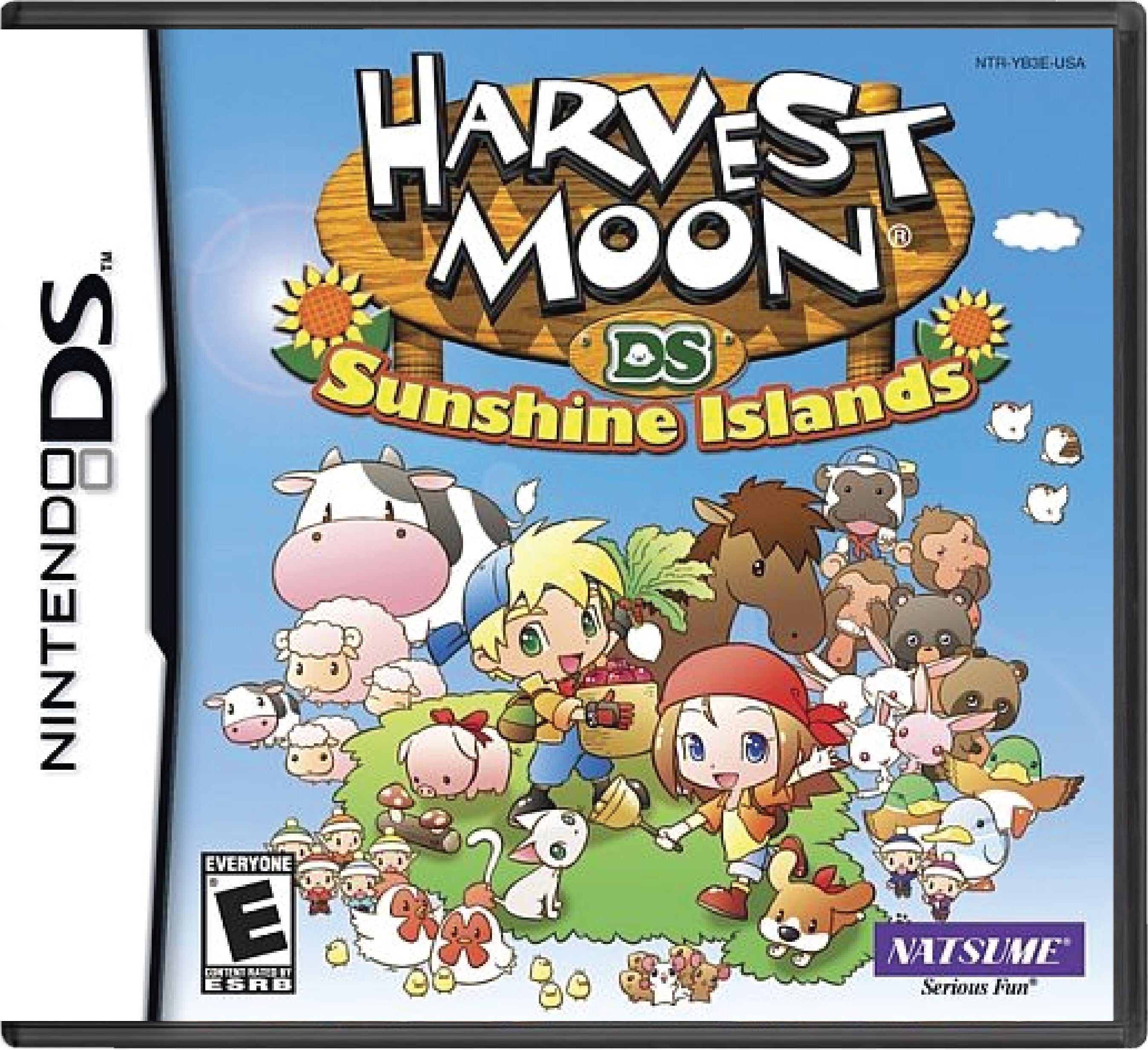 Harvest Moon Sunshine Islands Cover Art
