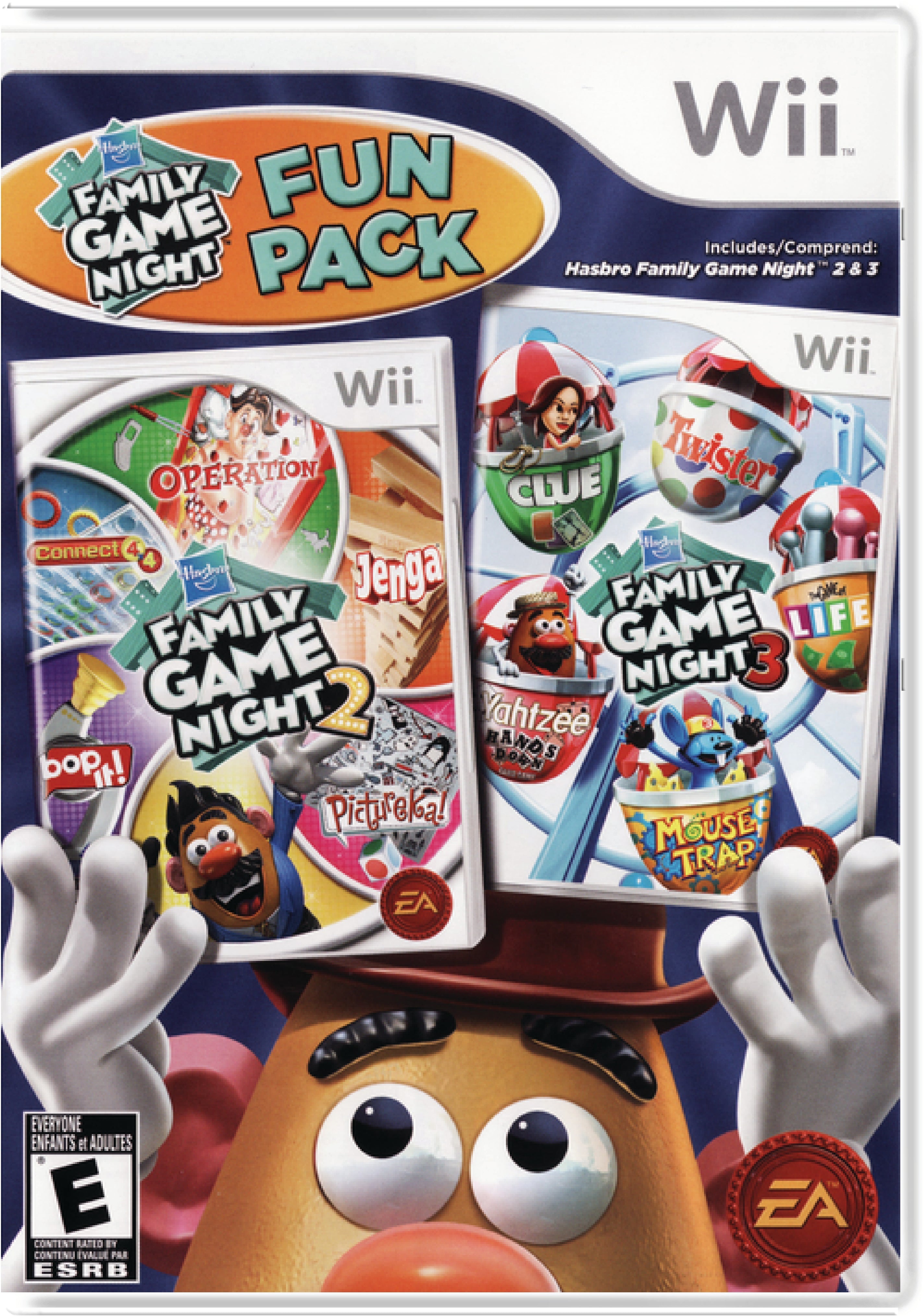 Hasbro Family Game Night Fun Pack Cover Art