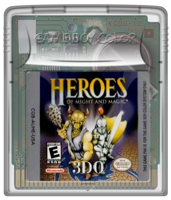 Heroes of Might and Magic Cartridge