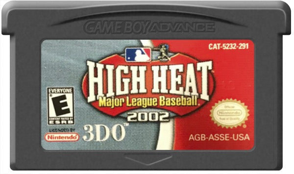 High Heat Baseball 2002 Cartridge