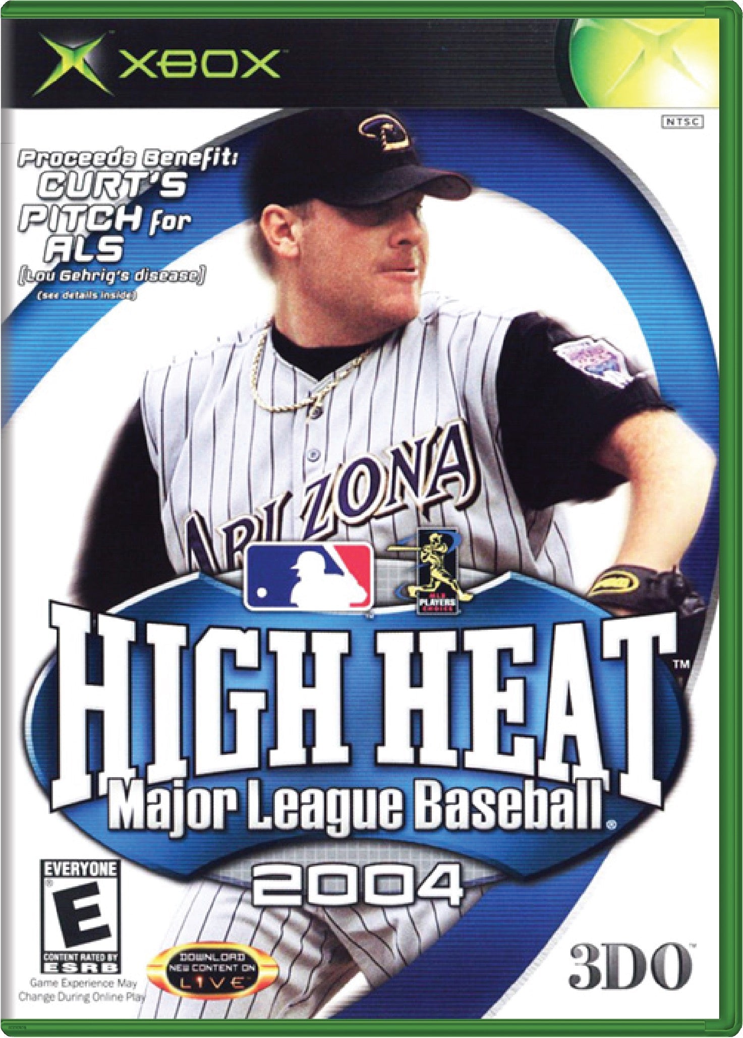 High Heat Major League Baseball 2004 Cover Art