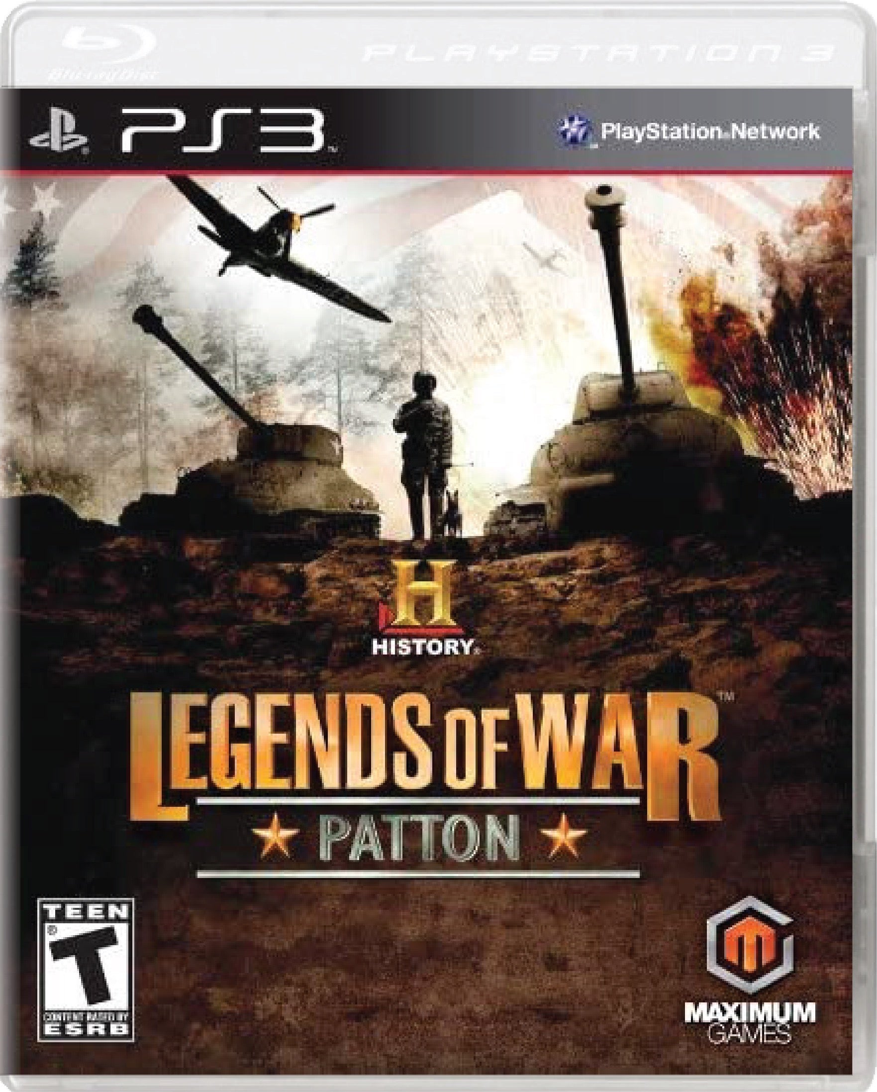 History Legends Of War Patton Cover Art