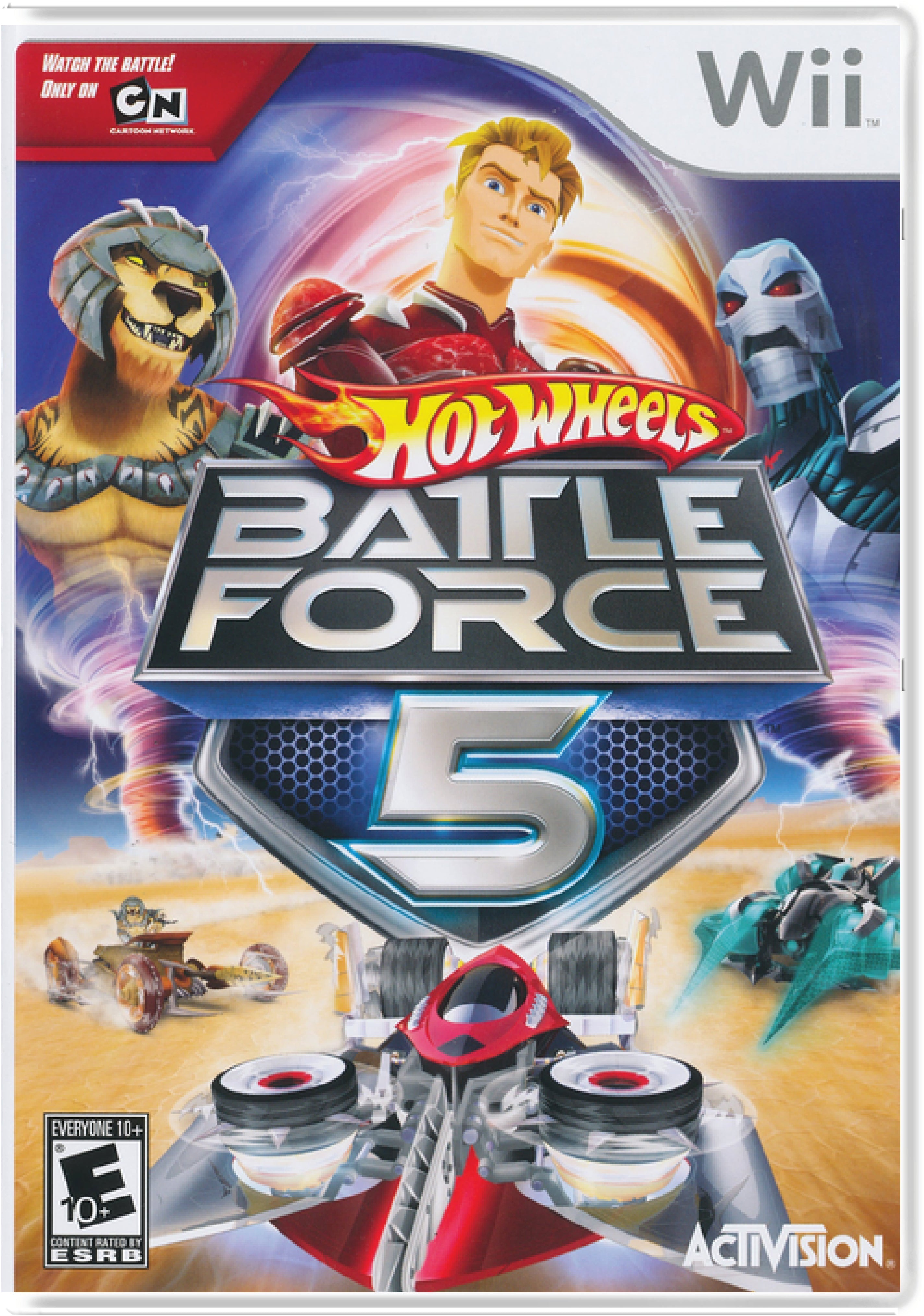 Hot Wheels Battle Force 5 Cover Art