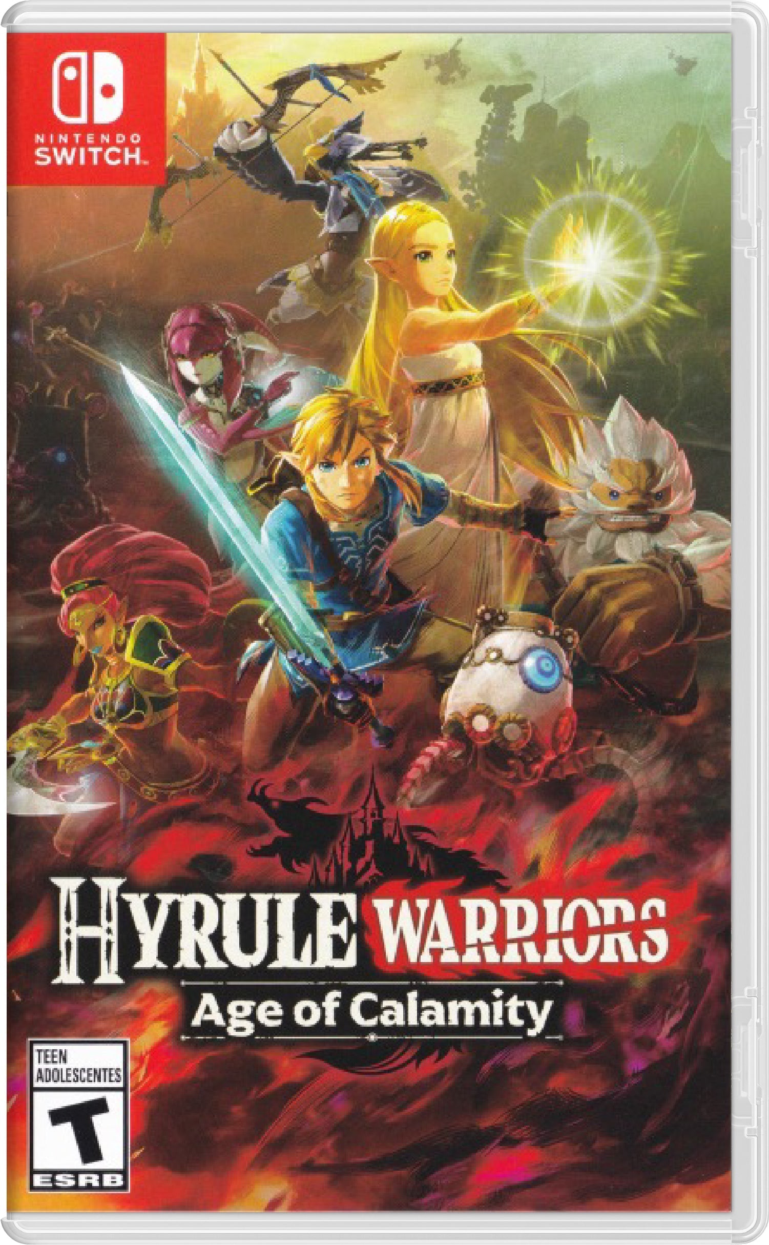 Hyrule Warriors Age of Calamity Cover Art