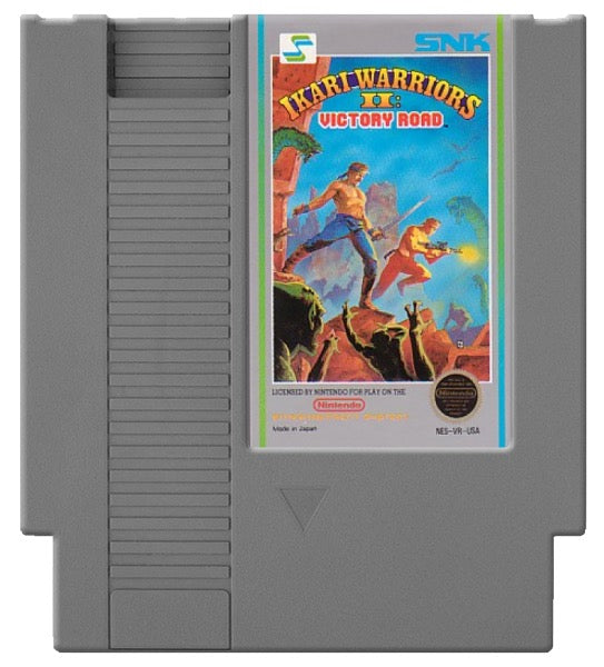 Ikari Warriors II Cover Art and Product Photo