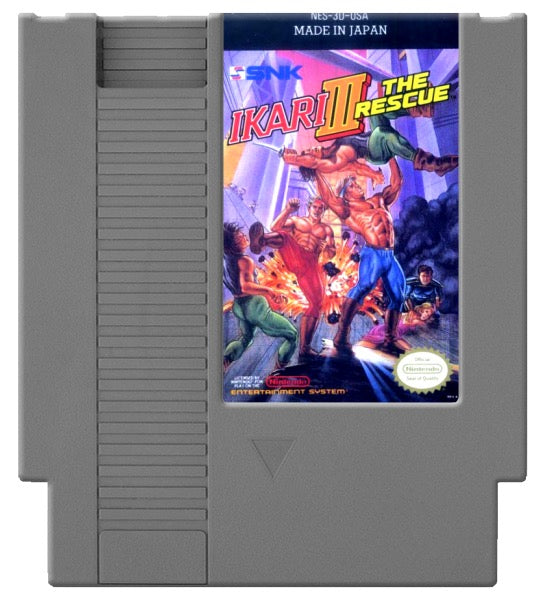 Ikari Warriors III Cover Art and Product Photo