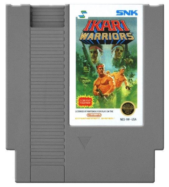 Ikari Warriors Cover Art and Product Photo
