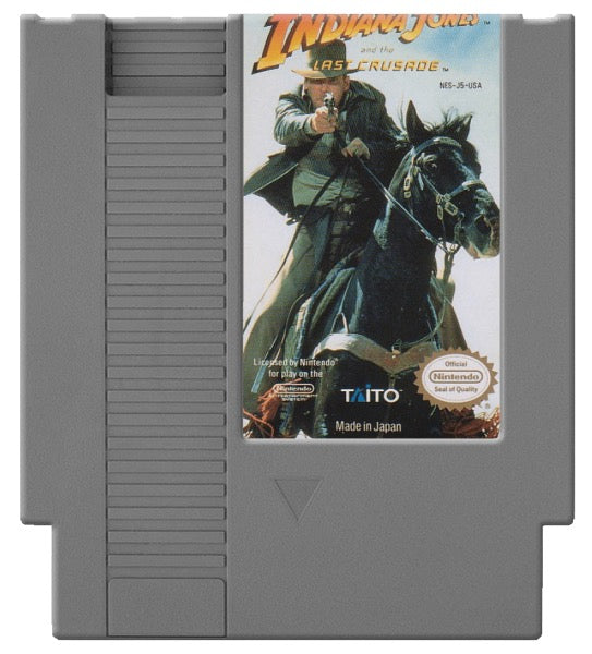 Indiana Jones and the Last Crusade Cover Art and Product Photo