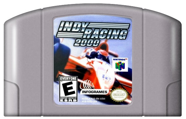 Indy Racing 2000 Cover Art and Product Photo