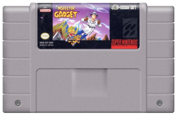 Inspector Gadget Cartridge