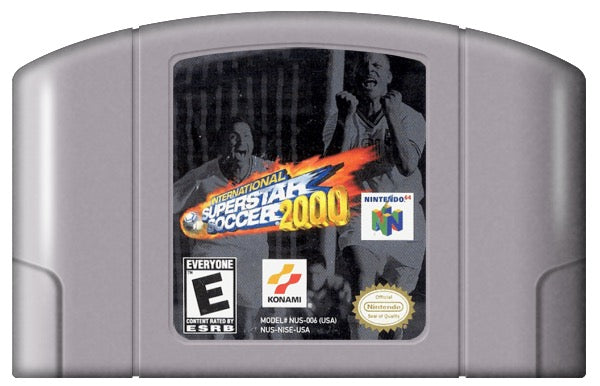 International Superstar Soccer 2000 Cover Art and Product Photo