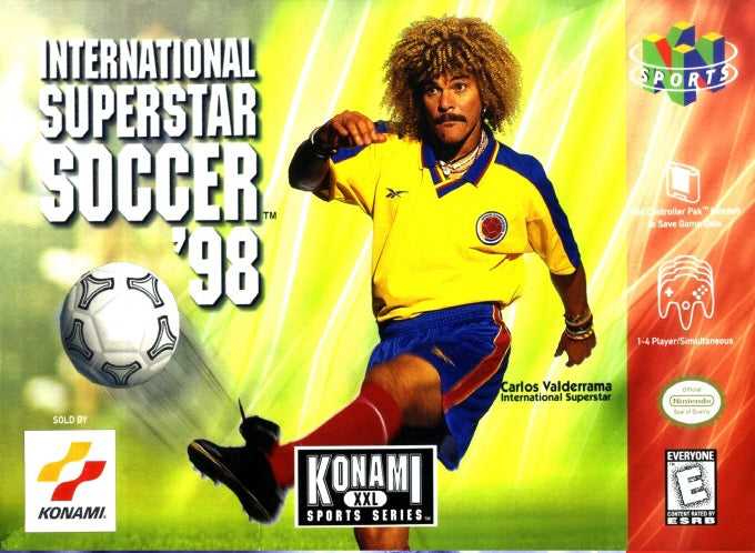 International Superstar Soccer 98 - Nintendo N64