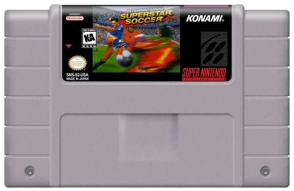 International Superstar Soccer Cartridge