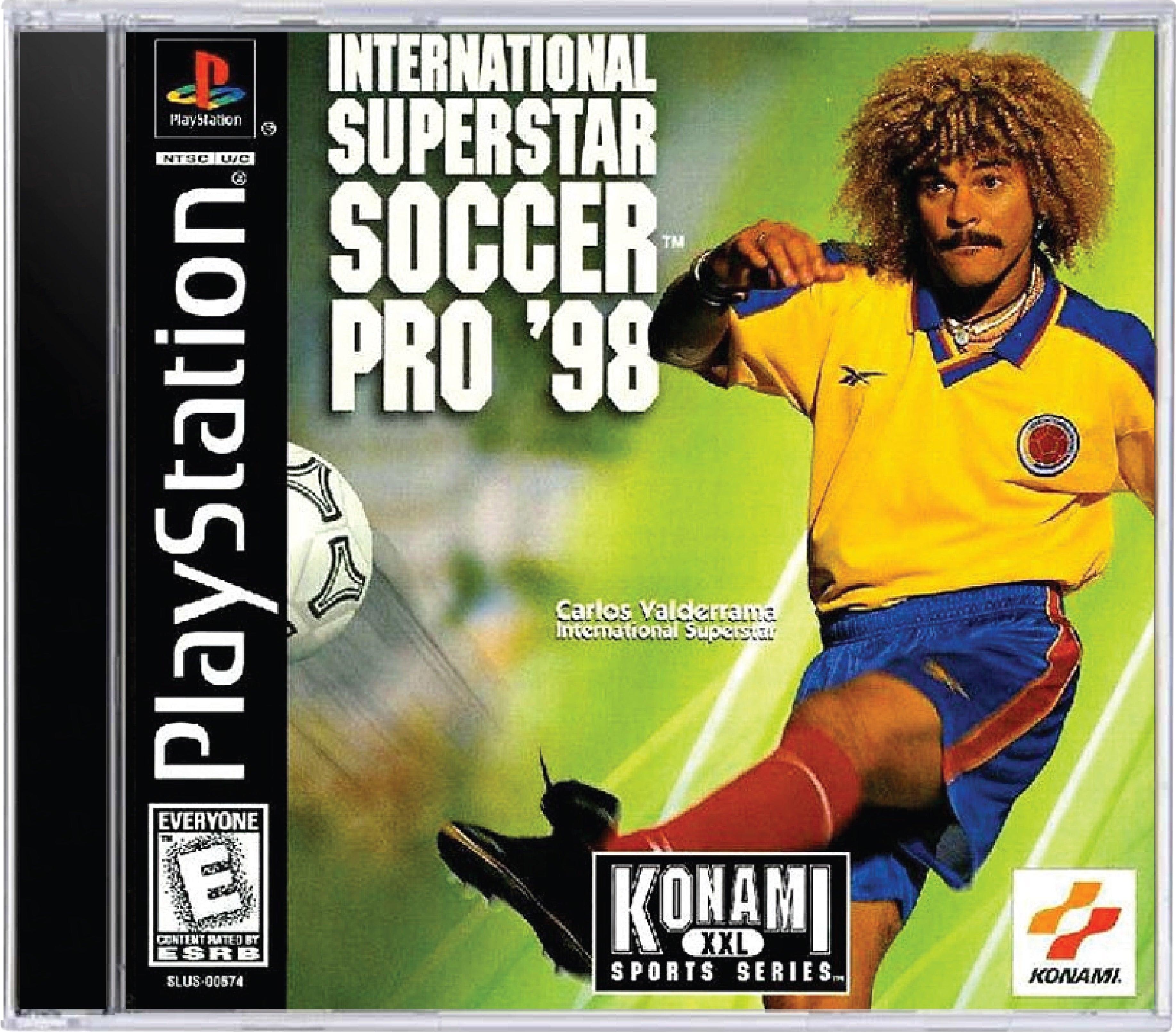 International Superstar Soccer Pro 98 Cover Art and Product Photo