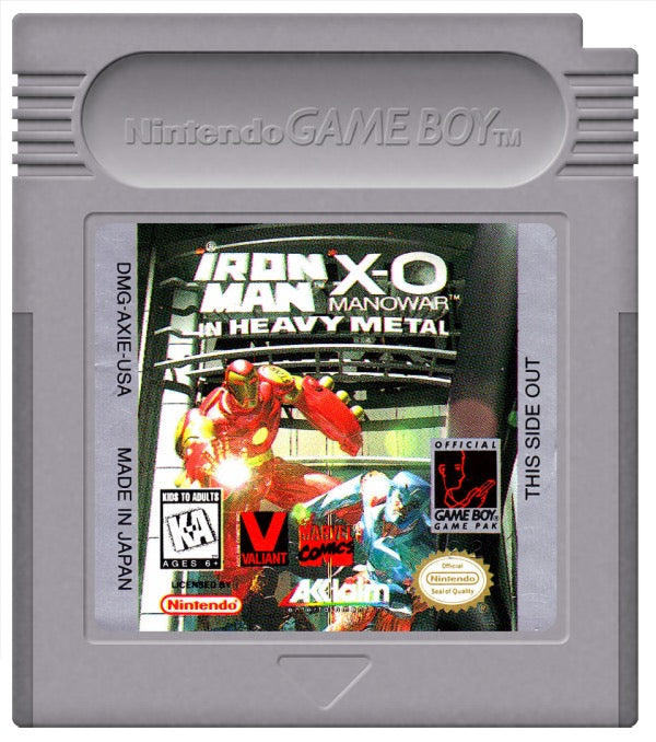 Iron Man X-O Manowar in Heavy Metal Cartridge