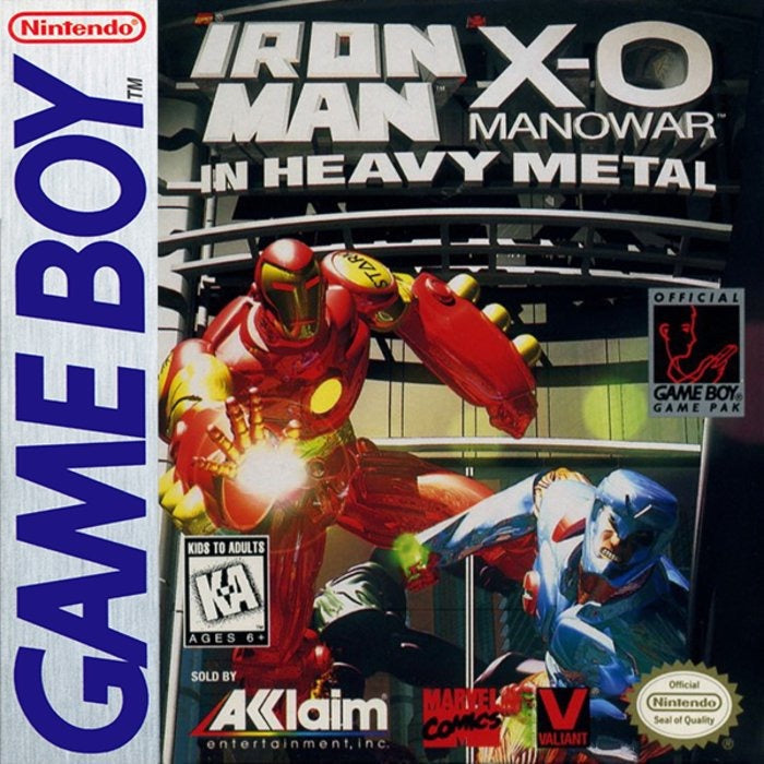 Iron Man X-O Manowar in Heavy Metal Cover Art