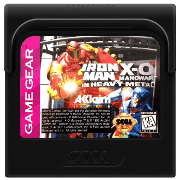 Iron Man X-O Manowar in Heavy Metal Cartridge
