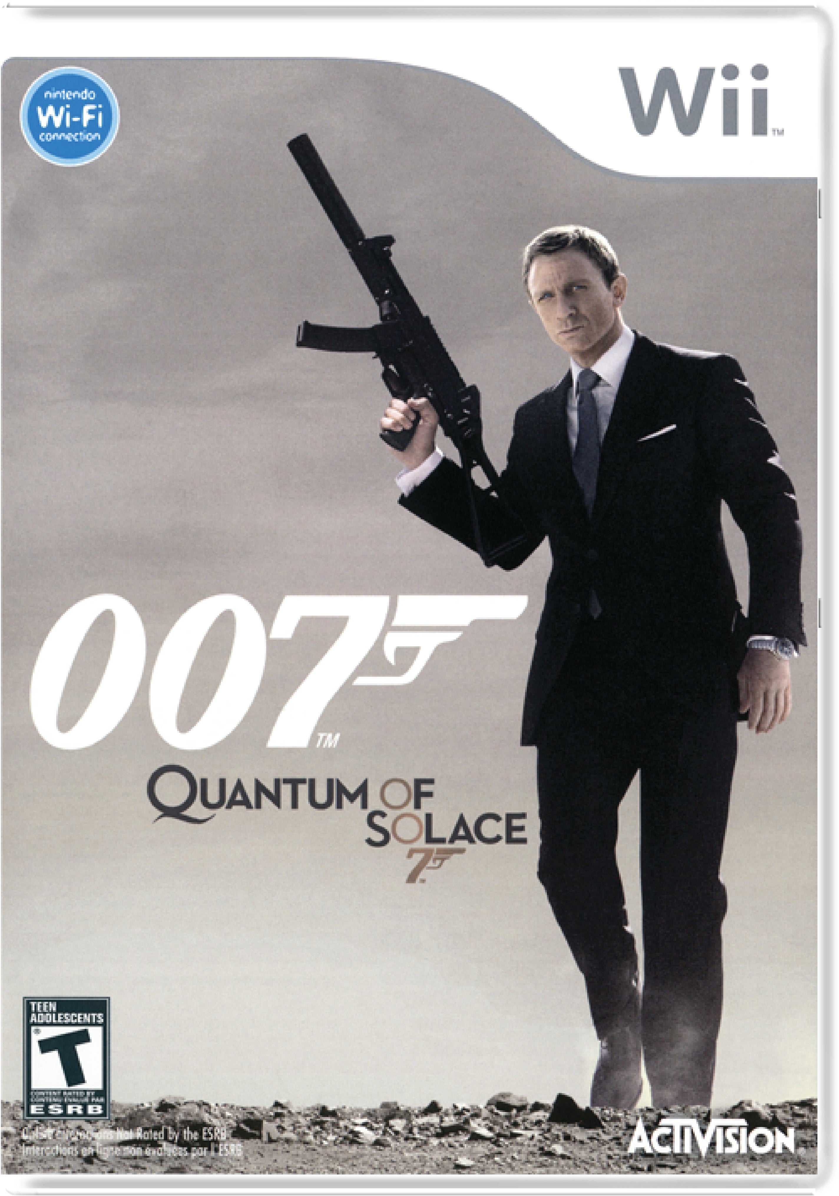 James Bond 007 Quantum of Solace Cover Art