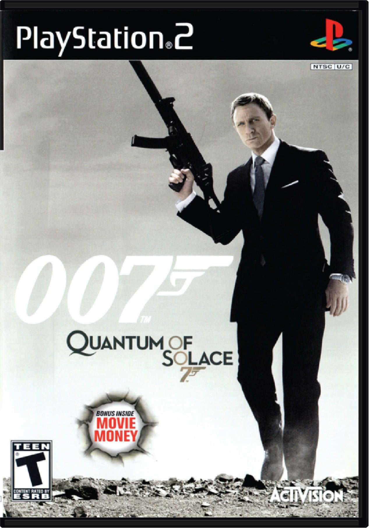 James Bond 007 Quantum of Solace Cover Art and Product Photo