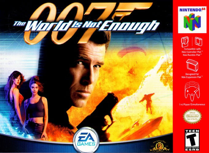 007 James Bond The World Is Not Enough - Nintendo N64