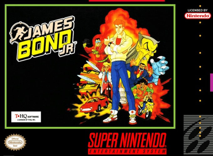 James Bond Jr Cover Art