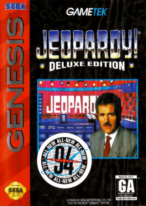 Jeopardy Deluxe Edition Cover Art