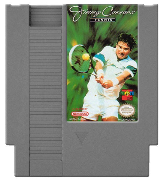 Jimmy Connors Tennis Cover Art and Product Photo