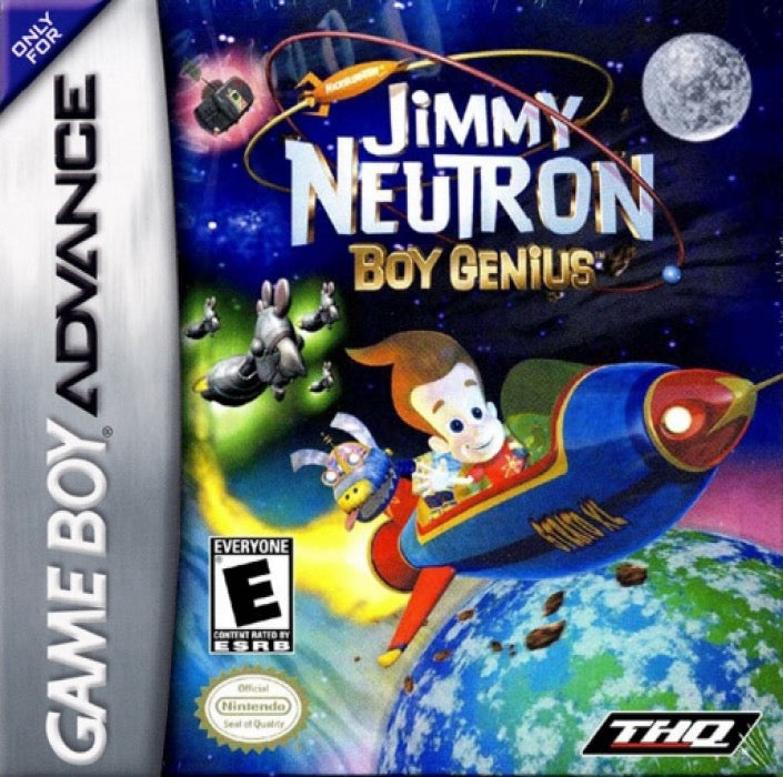 Jimmy Neutron Boy Genius Cover Art