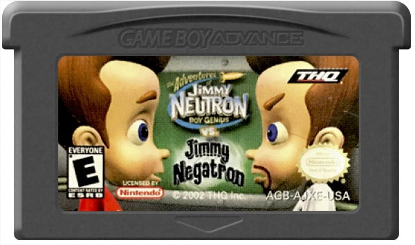 Jimmy Neutron vs. Jimmy Negatron Cartridge