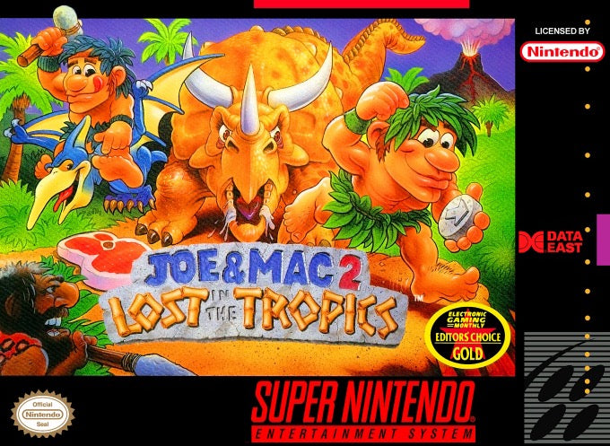 Joe and Mac 2 Lost in the Tropics Cover Art