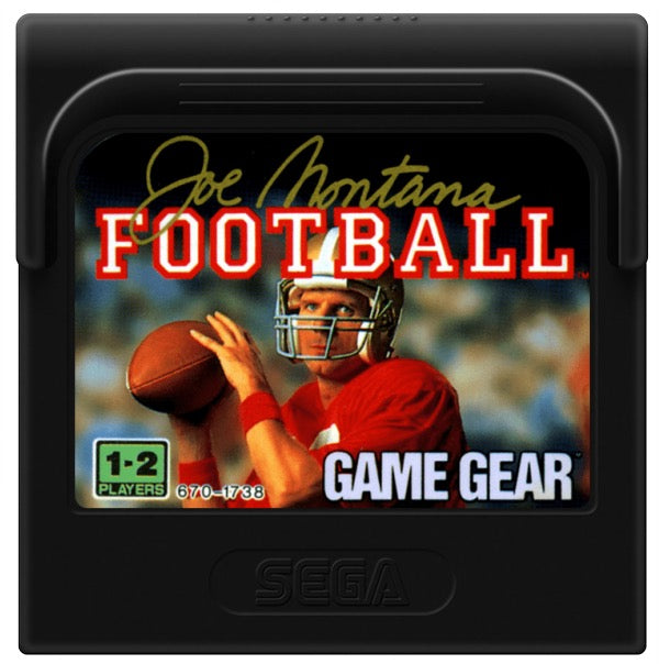Joe Montana Football Cartridge