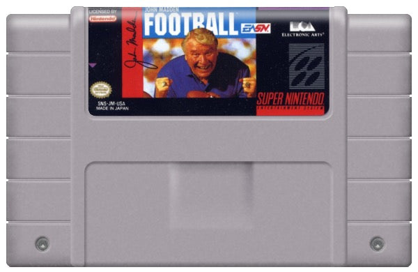 John Madden Football Cartridge