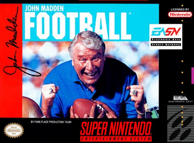 John Madden Football Cover Art