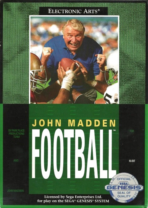John Madden Football Cover Art