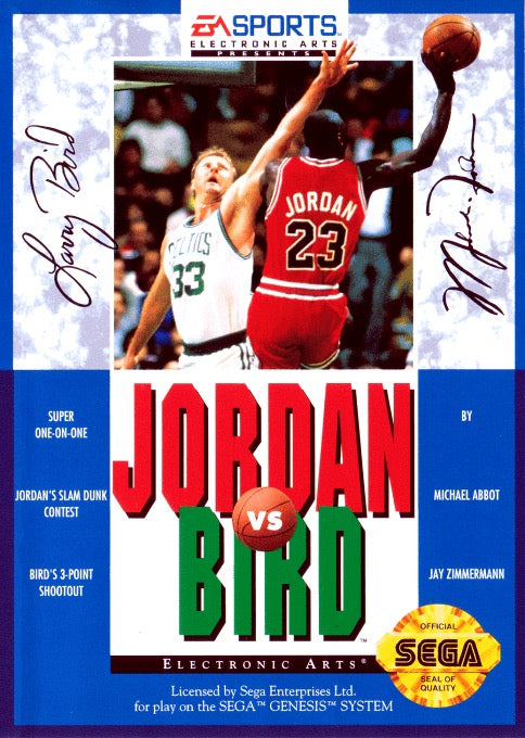 Jordan vs Bird One-On-One Cover Art