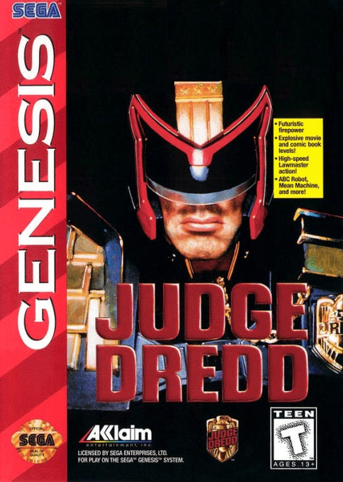 Judge Dredd Cover Art