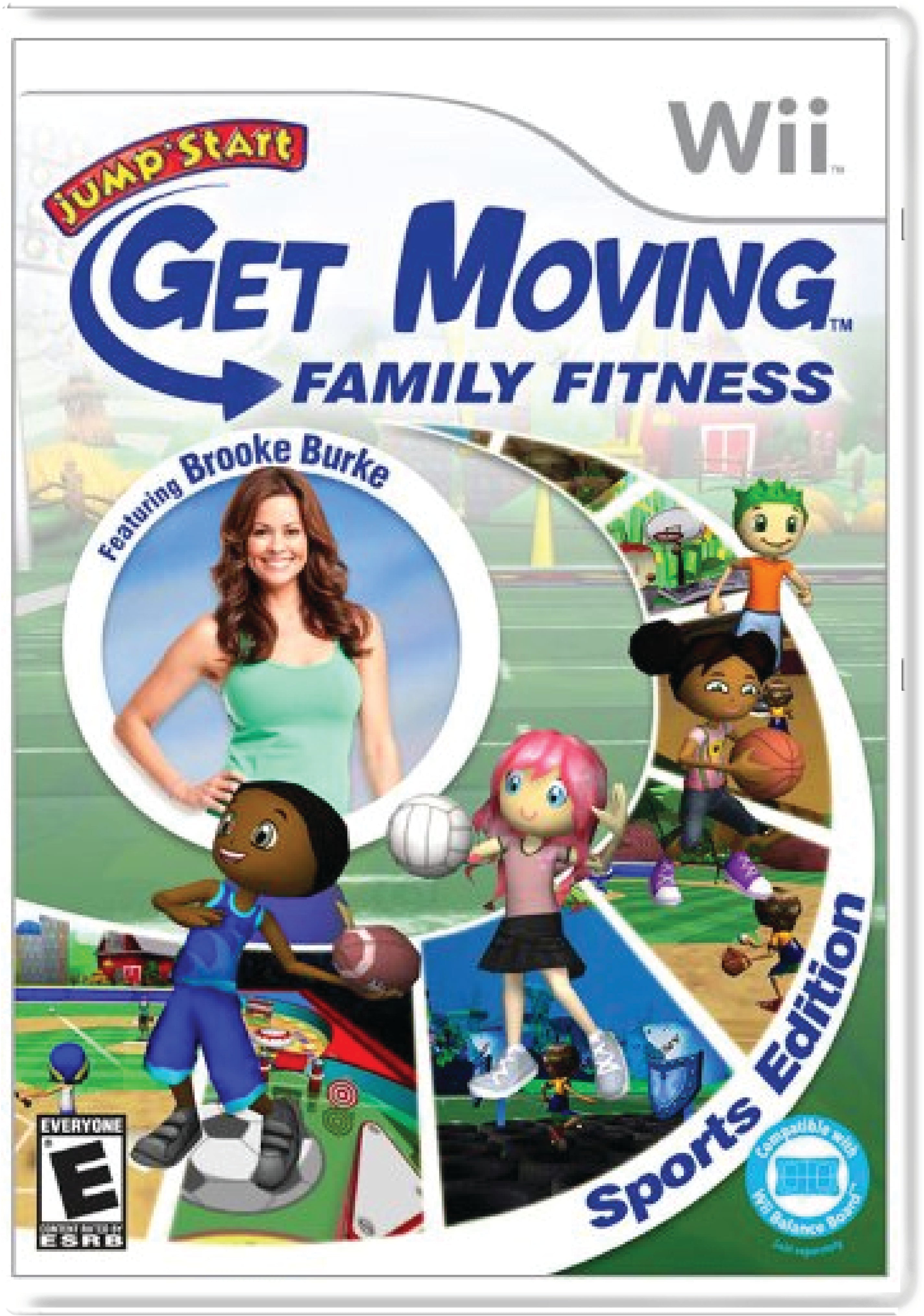 JumpStart Get Moving Family Fitness Cover Art