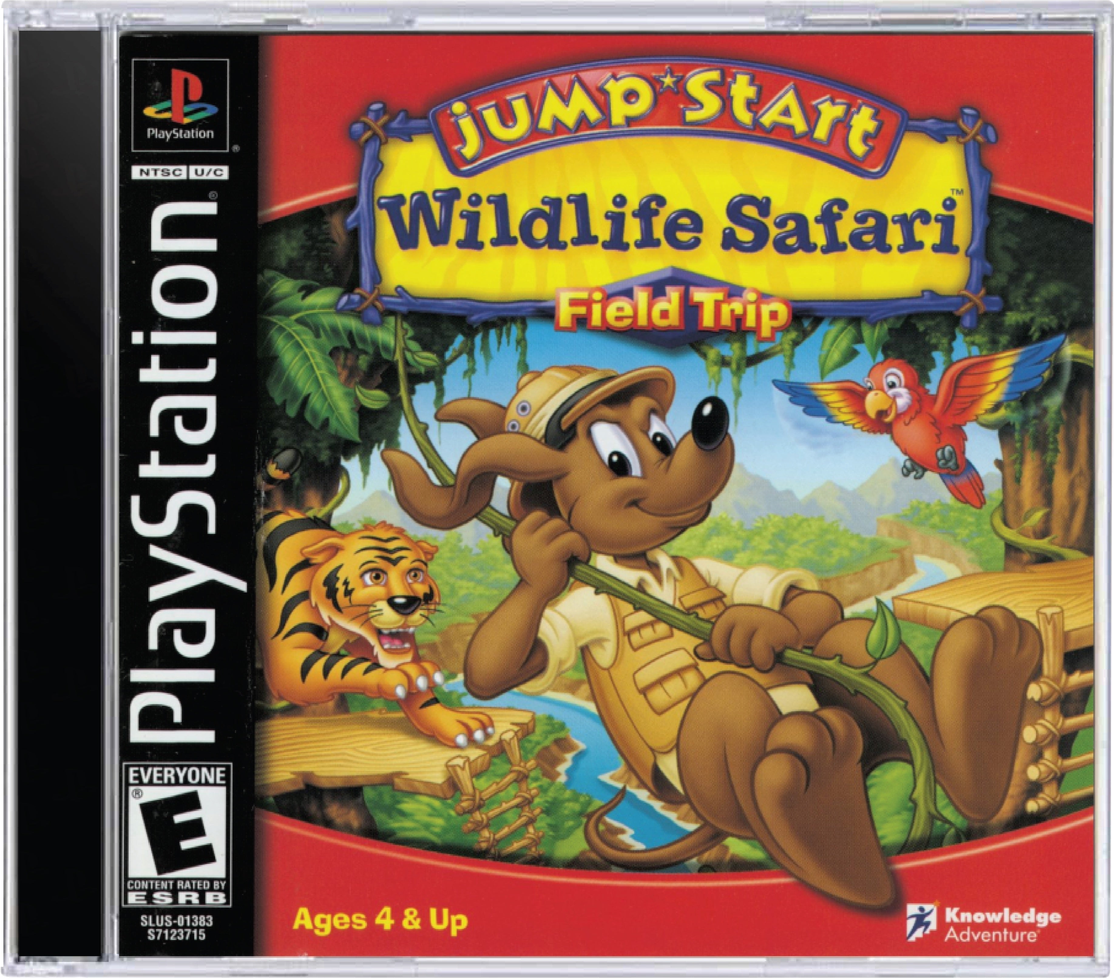 JumpStart Wildlife Safari Cover Art and Product Photo
