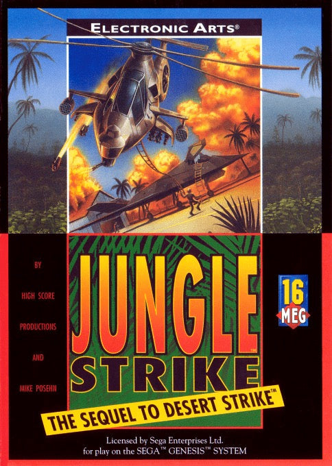 Jungle Strike Cover Art