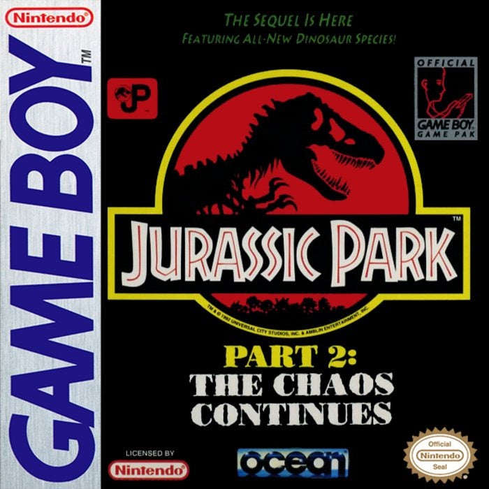 Jurassic Park 2 The Chaos Continues Cover Art