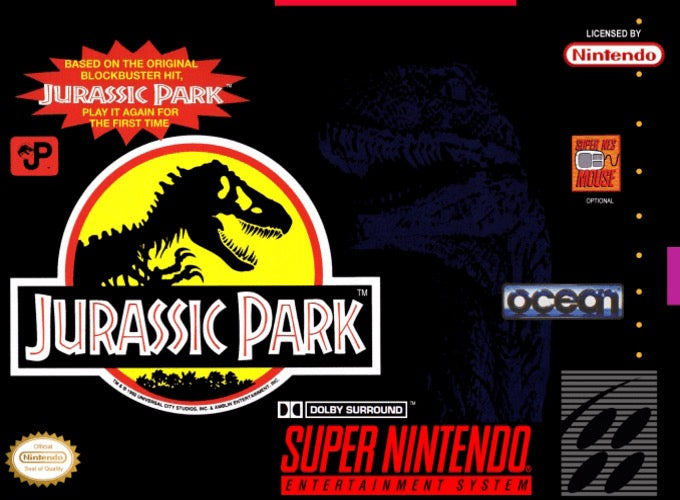 Jurassic Park Cover Art