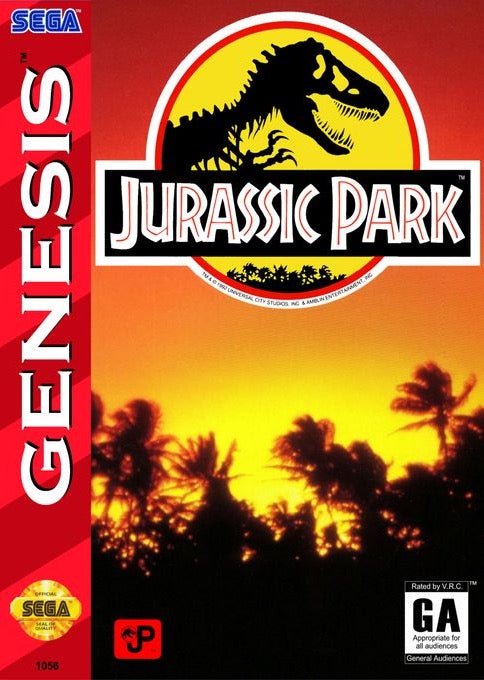 Jurassic Park Cover Art
