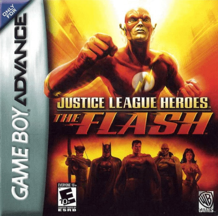 Justice League Heroes Flash Cover Art