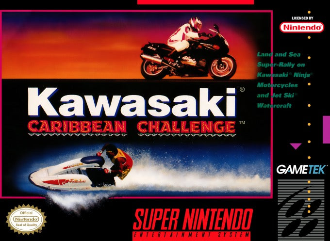 Kawasaki Caribbean Challenge Cover Art