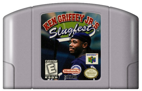 Ken Griffey Jr's Slugfest Cover Art and Product Photo