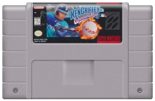 Ken Griffey Jr's Winning Run Cartridge