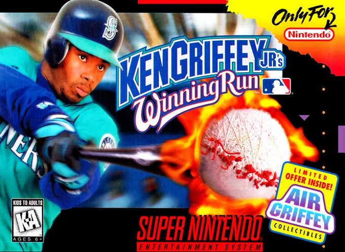 Ken Griffey Jr's Winning Run Cover Art