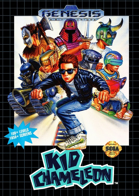 Kid Chameleon Cover Art