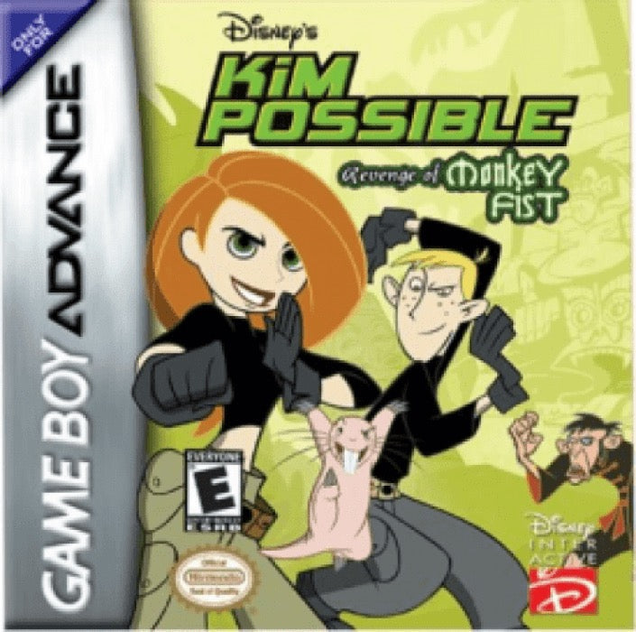 Kim Possible Revenge of Monkey Fist Cover Art