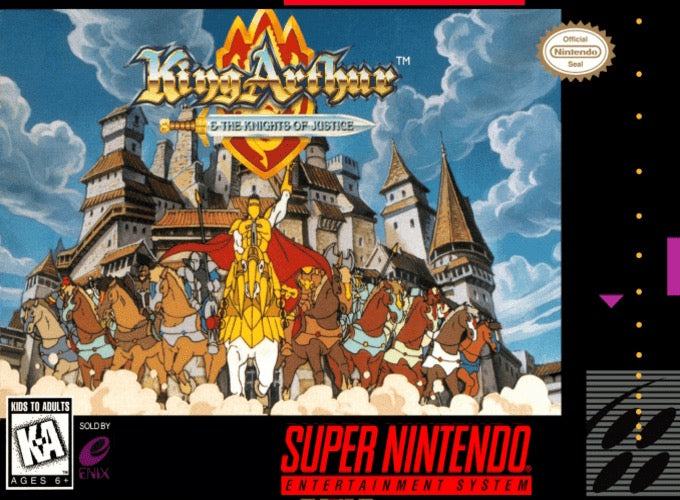 King Arthur and the Knights of Justice Cover Art